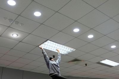 Fluorescent Lighting Installation - Light Fixture Installation Services Destin, Florida