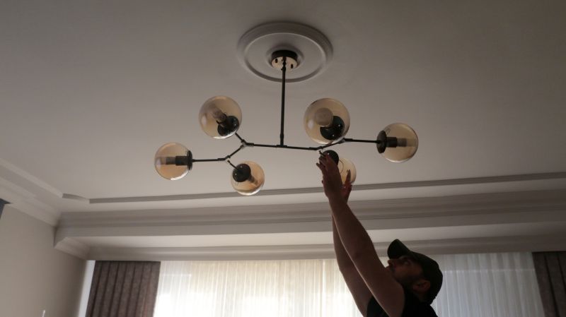 Modern Light Fixture Setup